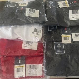 Izod Kids Uniform Button Down Shirts - Red, White, Blue